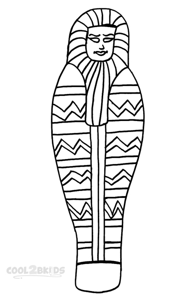 Printable Mummy Coloring Pages For Kids Cool2bKids