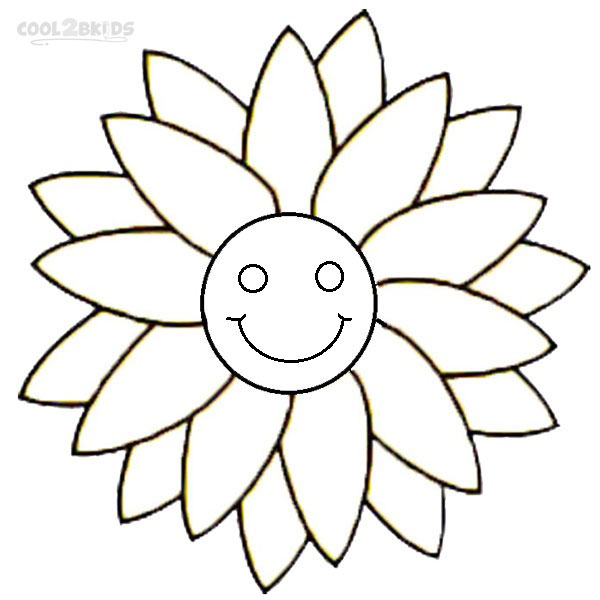 Printable Smiley Face Coloring Pages Kids Cool2bkids