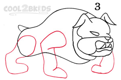 How To Draw a Cartoon Dog (Step by Step Pictures) | Cool2bKids