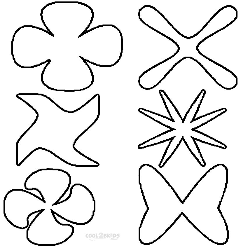 Printable Shapes Coloring Pages For Kids | Cool2bKids