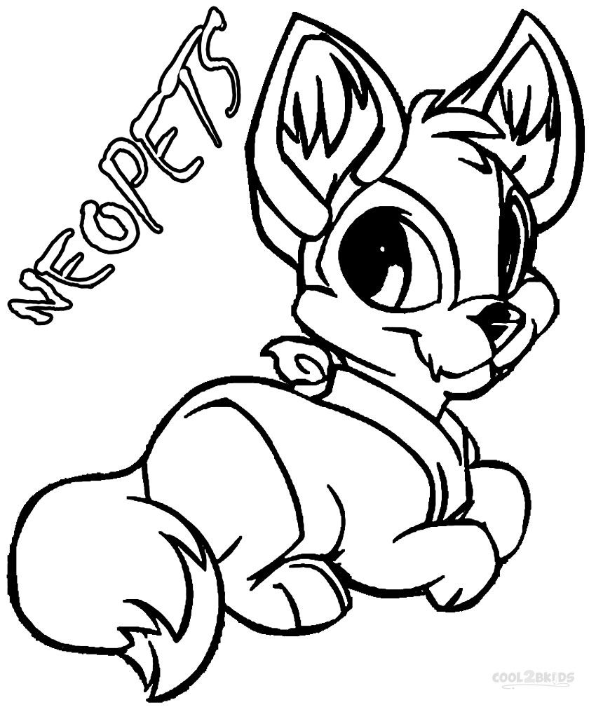 Printable Neopets Coloring Pages For Kids Cool2bKids