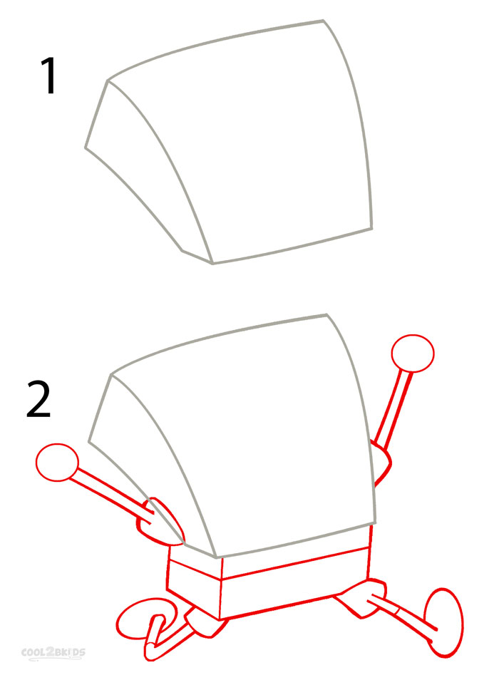 How to Draw Spongebob (Step by Step Pictures) | Cool2bKids