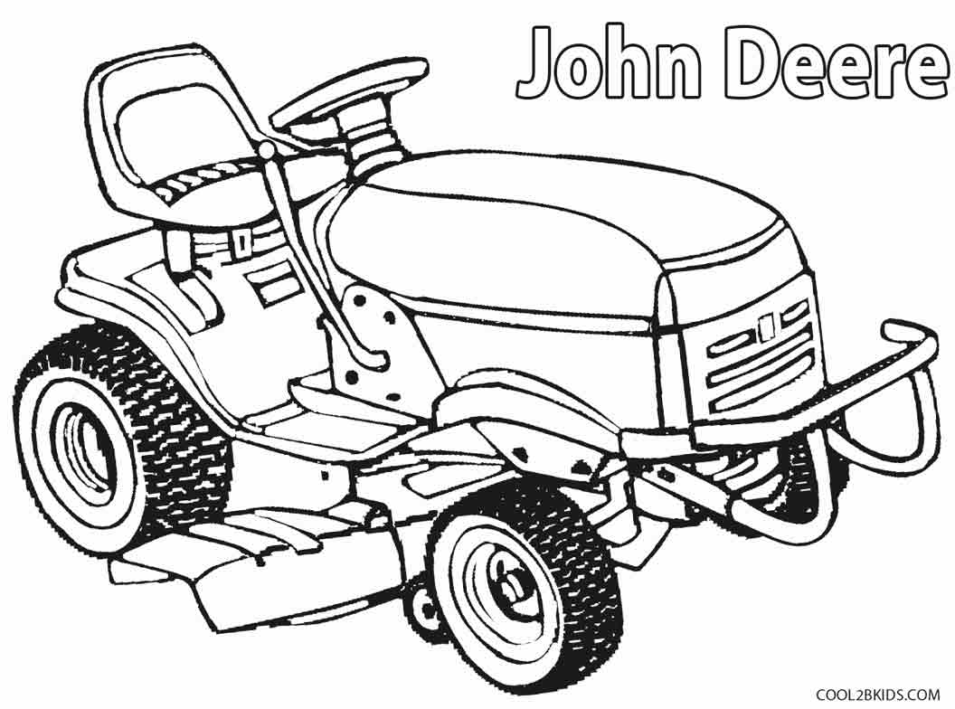 Printable John Deere Coloring Pages For Kids Cool2bKids