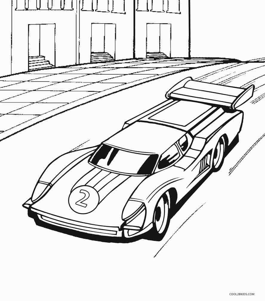 Printable Hot Wheels Coloring Pages For Kids Cool2bKids