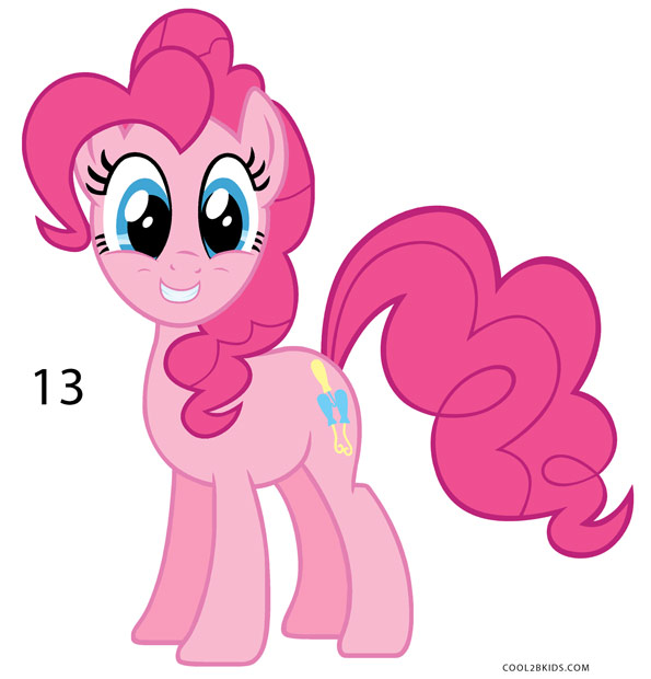 How to Draw Pinkie Pie (Step by Step Pictures) Cool2bKids