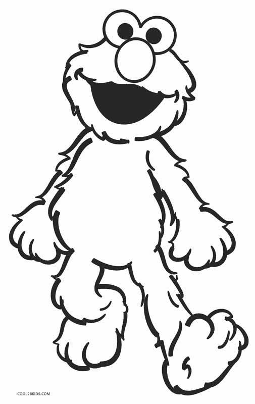 Printable Elmo Coloring Pages Kids Cool2bkids