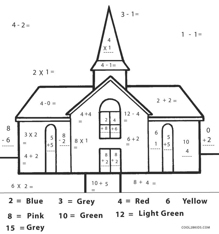 Free Printable Math Coloring Pages For Kids Cool2bKids