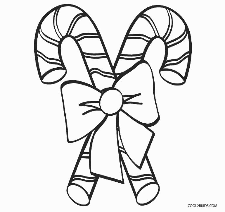 Free Printable Candy Cane Coloring Pages For Kids Cool2bKids