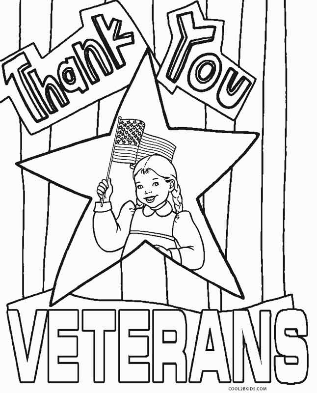 Free Printable Veterans Day Cards To Color Pdf