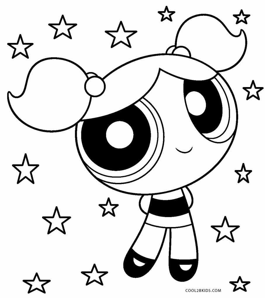 Free Printable Powerpuff Girls Coloring Pages Cool2bKids