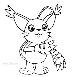 Digimon Coloring Pages Printable