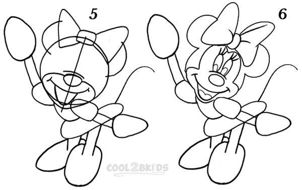 Minnie Mouse Drawing by Anuja K - Pixels