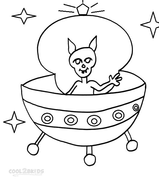 spaceship coloring pages