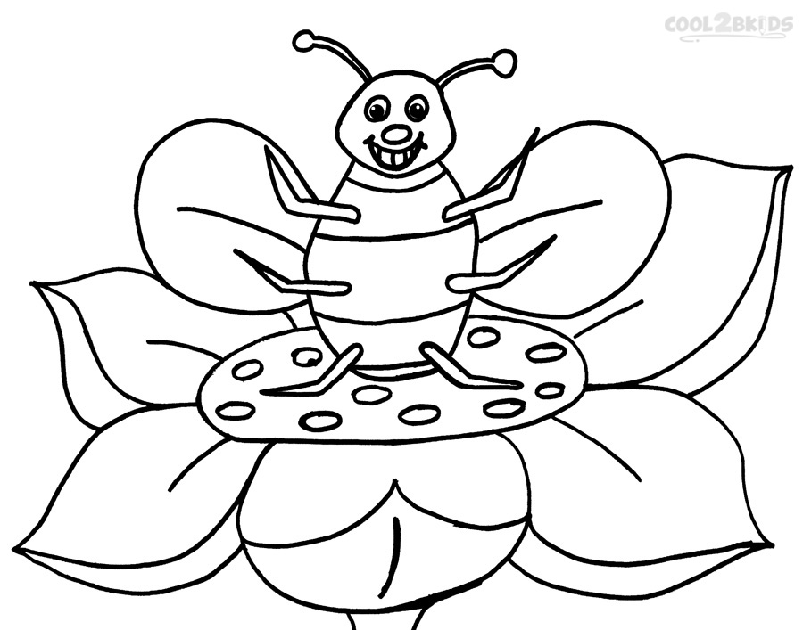 Download Printable Bumble Bee Coloring Pages For Kids