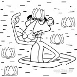 Printable Pink Panther Coloring Pages For Kids