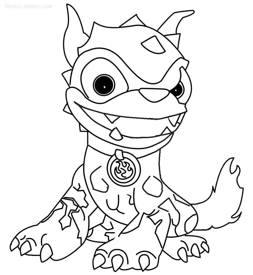 blast zone coloring pages