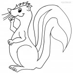 Printable Skunk Coloring Pages For Kids