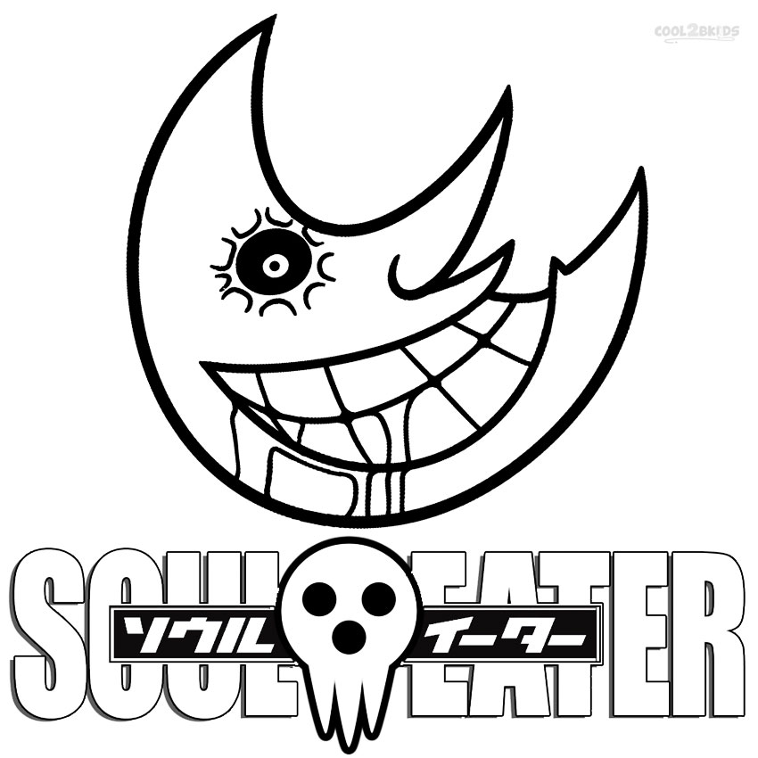 Printable Soul Eater Coloring Pages For Kids
