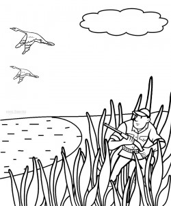 Download Printable Hunting Coloring Pages For Kids | Cool2bKids