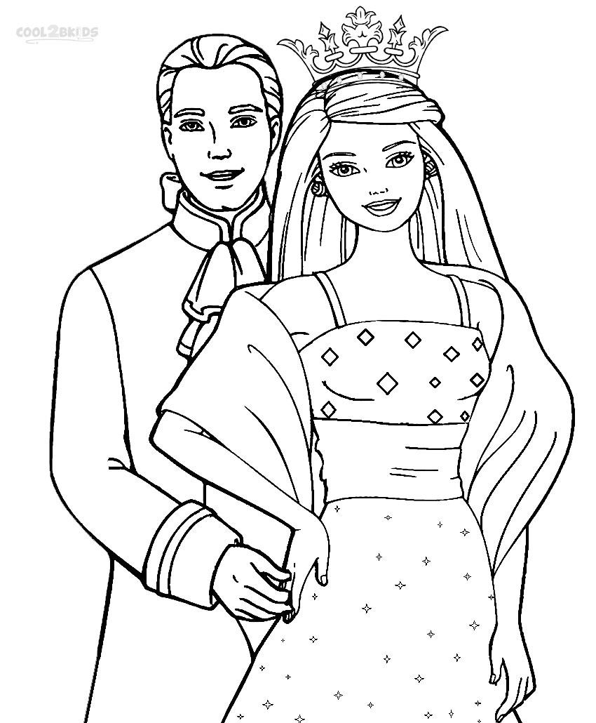 Download Barbie Princess Coloring Pages | Cool2bKids