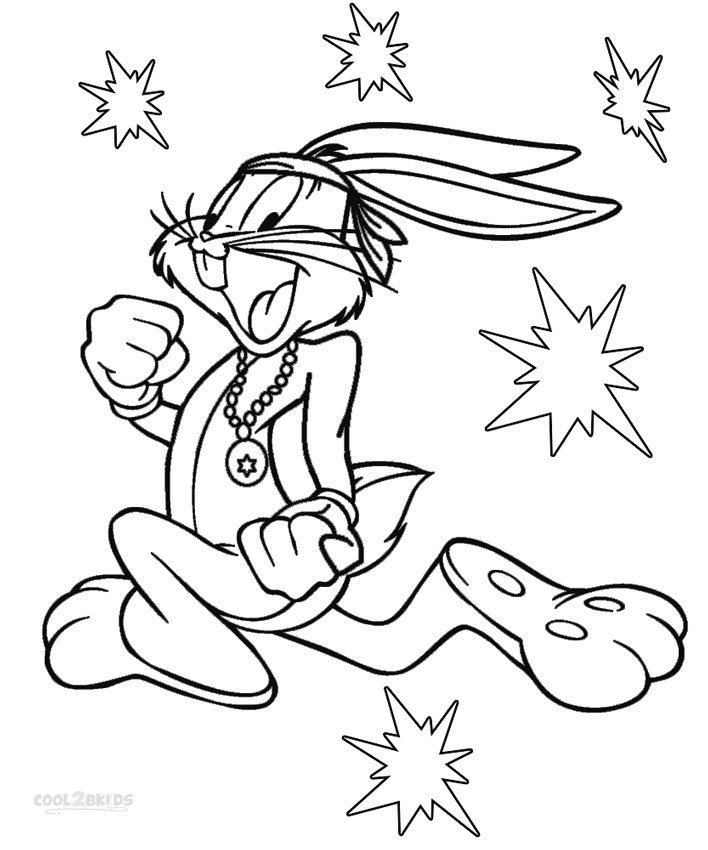 baby bugs bunny and daffy duck coloring pages
