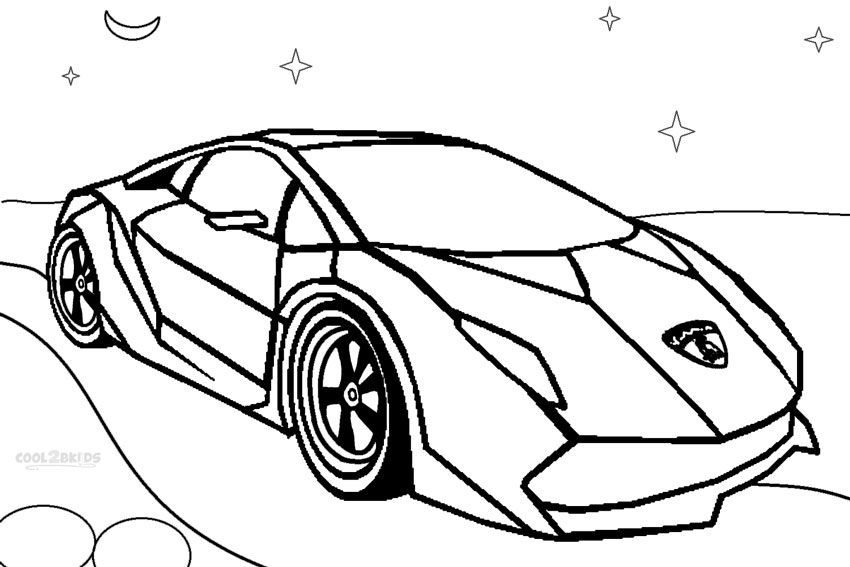Printable Lamborghini Coloring Pages For Kids  Cool2bKids