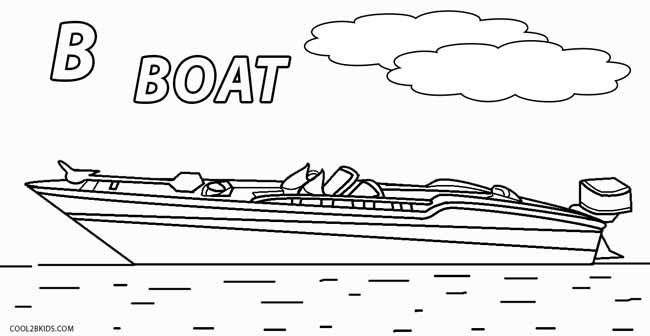 Coloring Pages Of Boats 6