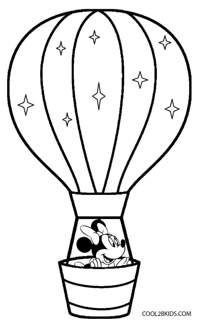 Printable Hot Air Balloon Coloring Pages For Kids Cool2bKids