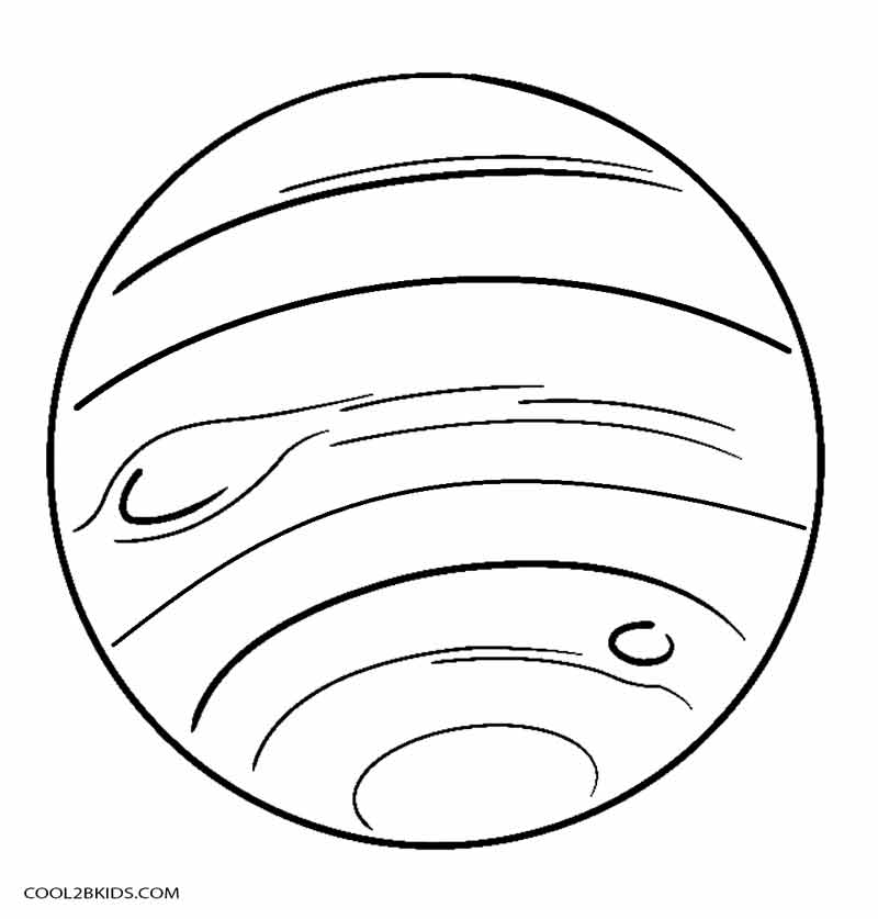 Printable Planet Coloring Pages For Kids