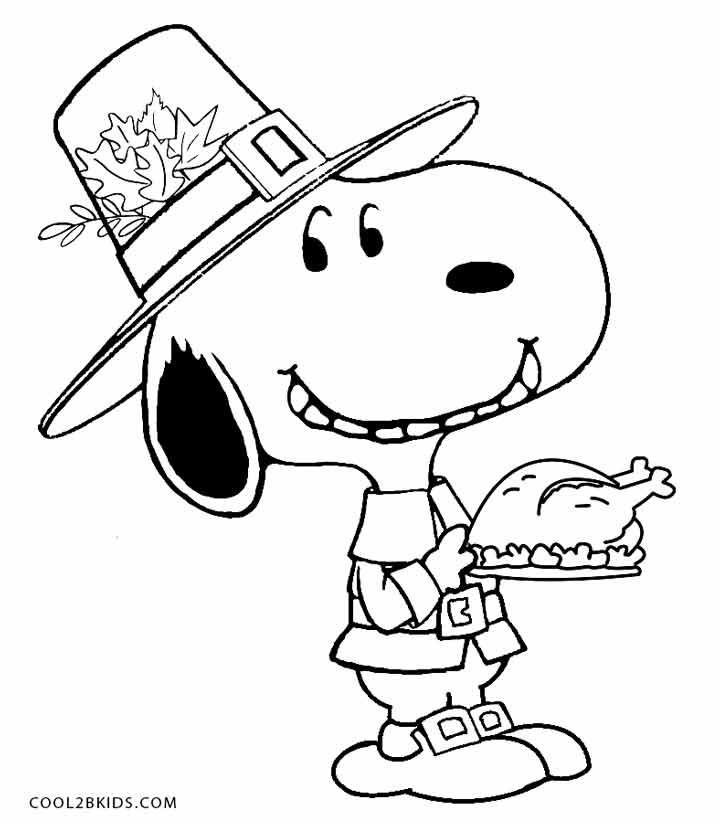 cute snoopy coloring pages