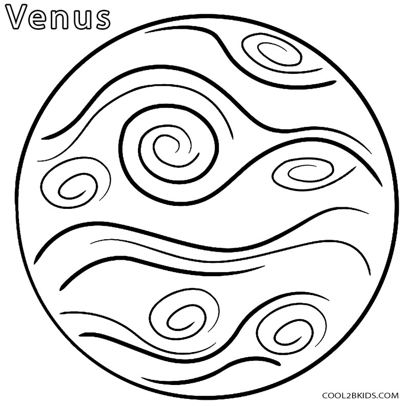 Planet Venus Printable Pictures - Printable Word Searches