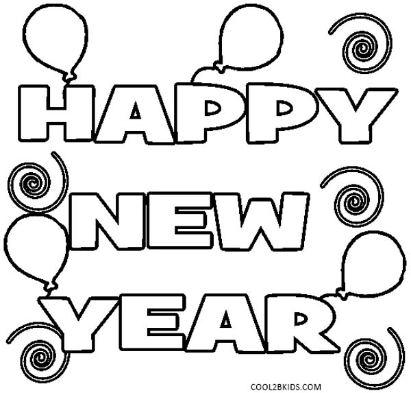 25  great pics New Years Eve Coloring Pages Printable New Year