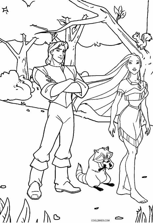 Featured image of post Pocahontas Coloring Pages Printable