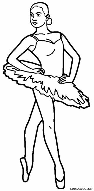 Download Printable Ballet Coloring Pages For Kids