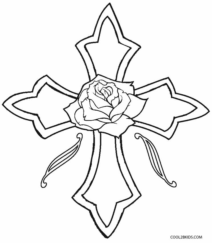 printable rose coloring pages for kids