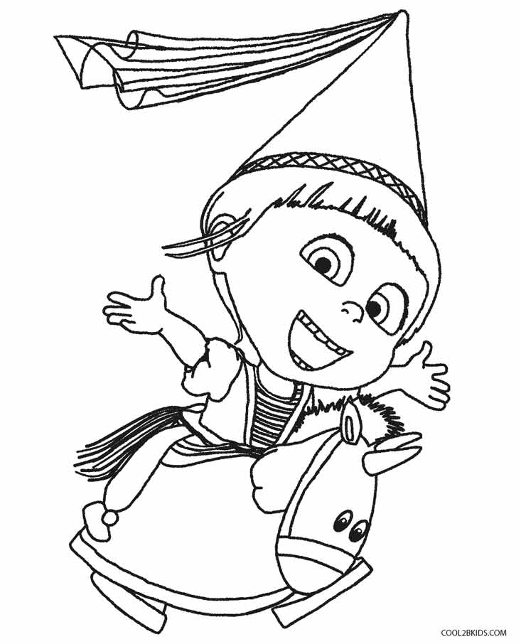 Printable Despicable Me Coloring Pages For Kids Cool2bKids