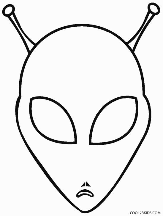 Printable Alien Coloring Pages For Kids – Cool2bKids
