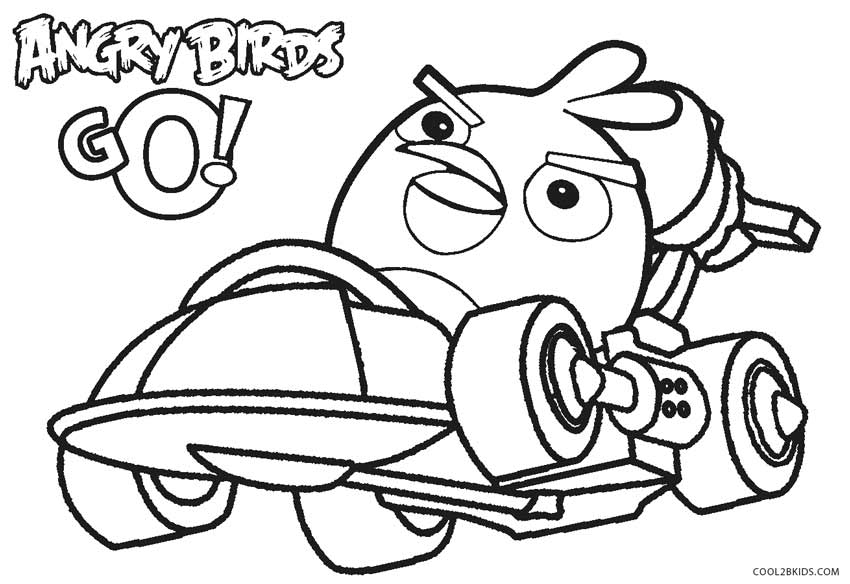 Angry Birds Coloring Pages Games