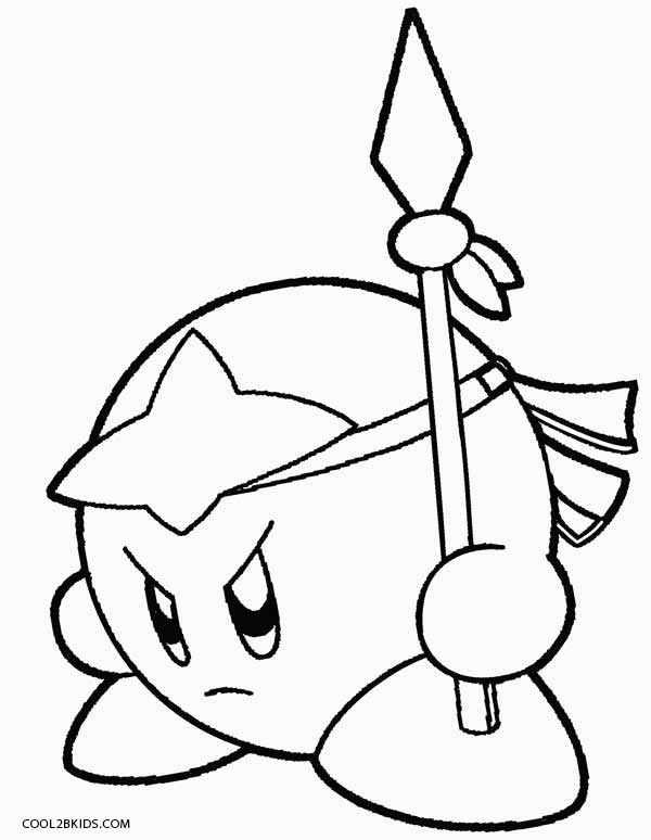 Kirby Coloring Book Coloring Pages