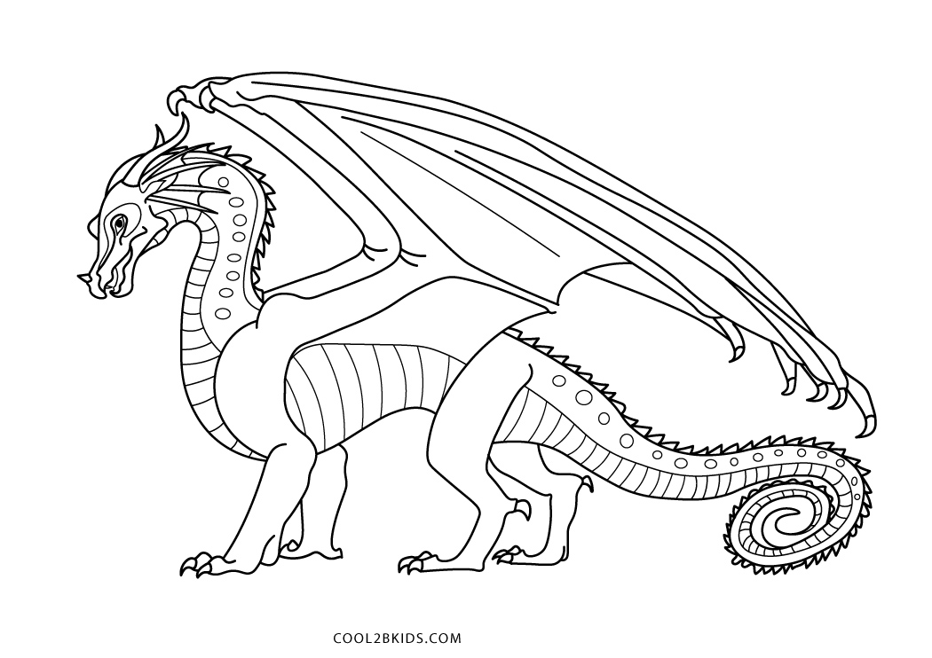 Download Printable Dragon Coloring Pages For Kids | Cool2bKids