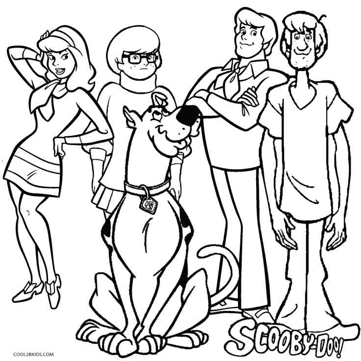 Download Scooby Doo Coloring Pages Pdf Coloring And Drawing