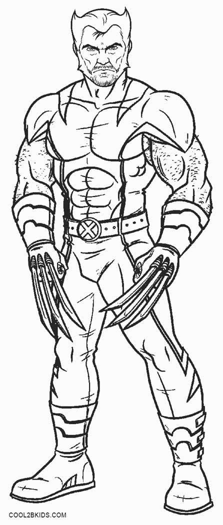 Printable Wolverine Coloring Pages For Kids | Cool2bKids