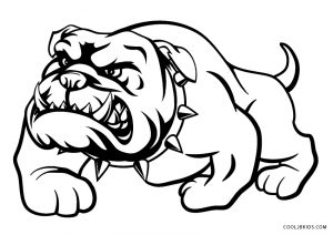 free coloring pages of bulldogs