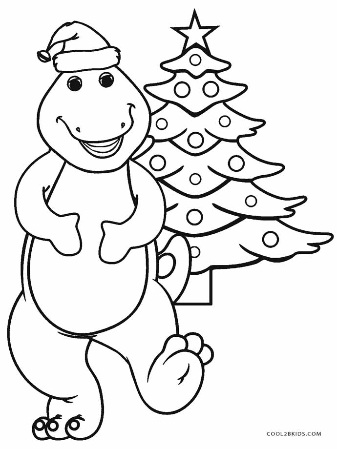 Free Printable Barney Coloring Pages For Kids | Cool2bKids