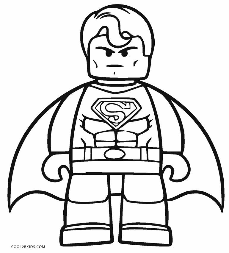 6800 Free Printable Superman Coloring Pages For Adults Pictures