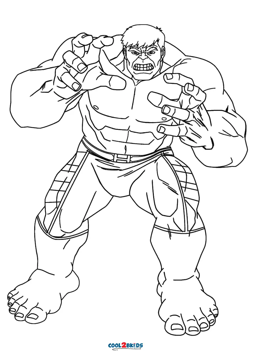 Coloring Pages Hulk Coloring Pages The BestWebsite