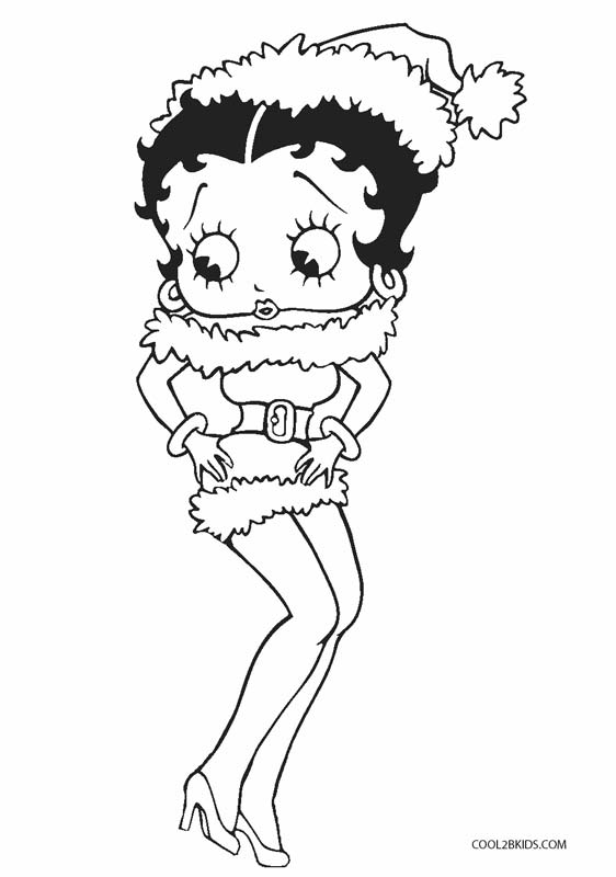 Free Printable Betty Boop Coloring Pages For Kids Cool2bKids
