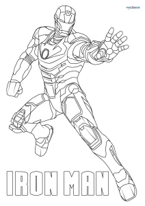 iron man 3 mark 42 coloring pages