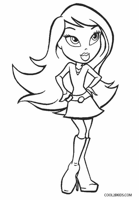 Featured image of post Bratz Coloring Pages For Kids