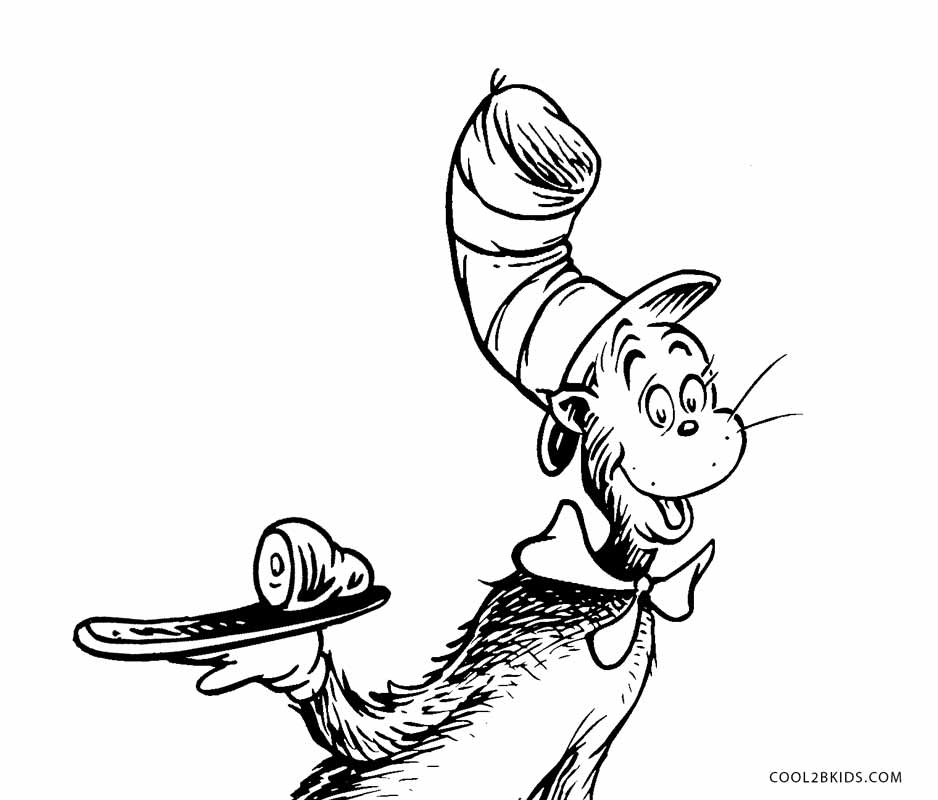 5600 Top Coloring Pages For Cat In The Hat  Images